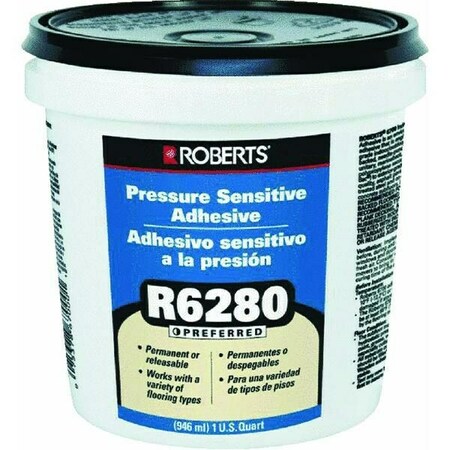 QEP CO ROBERTS Pressure Sensitive Multi-Purpose Floor Adhesive R6280-0